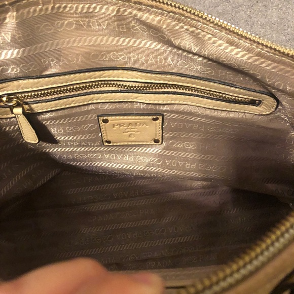 Prada Beige Double Zip Ombré Tote - Picture 8 of 15